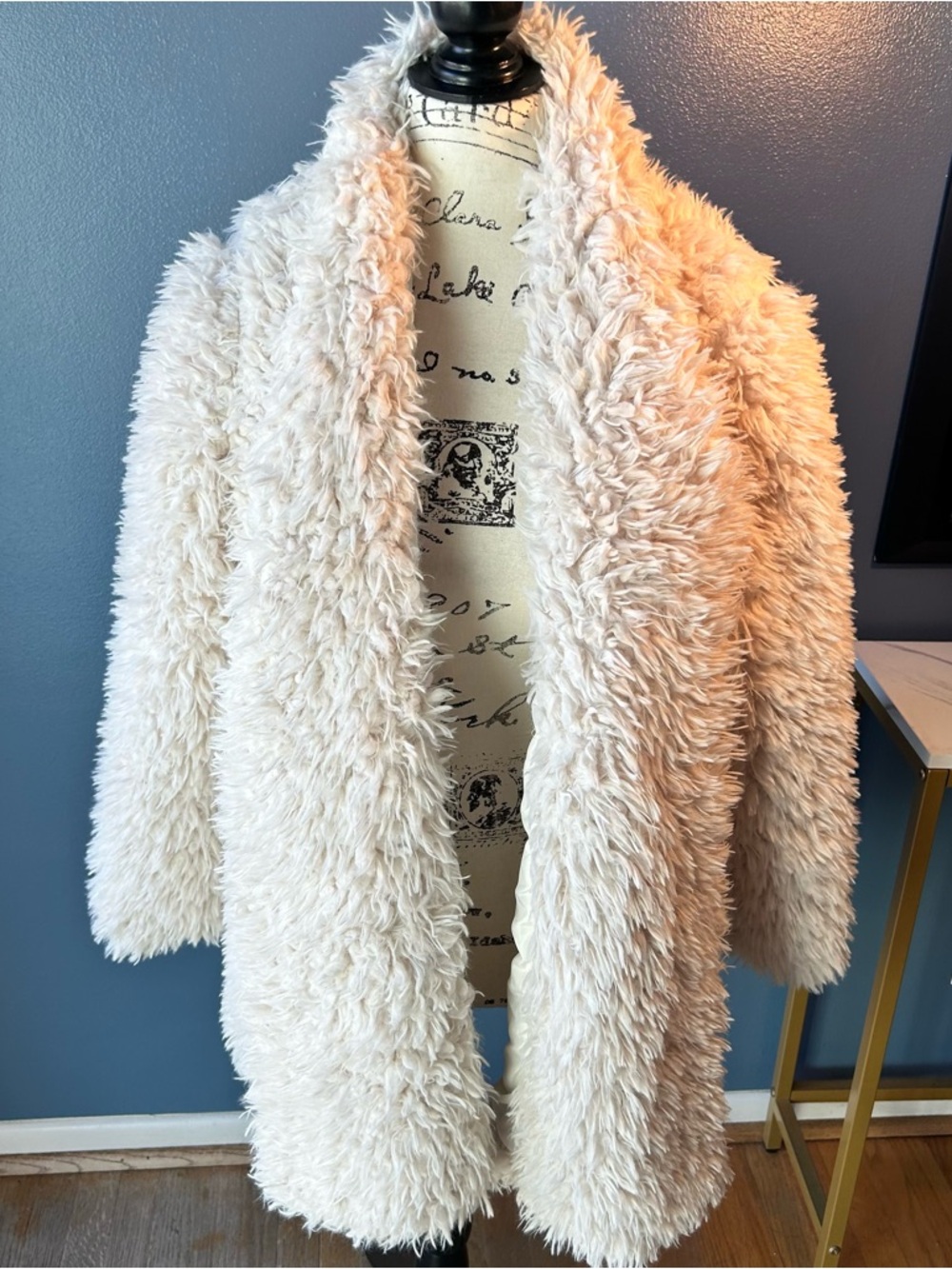 Love Token Faux Fur Jacket